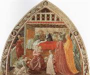 UCCELLO, Paolo Birth of the Virgin Sweden oil painting artist